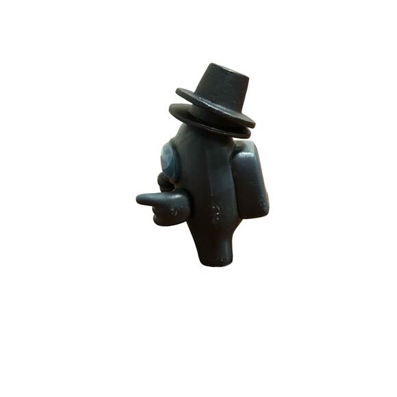 Among us black with top hats 2in mini figure - Picture 3 of 5